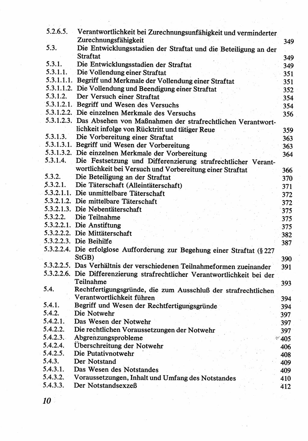 Strafrecht [Deutsche Demokratische Republik (DDR)], Allgemeiner Teil, Lehrbuch 1976, Seite 10 (Strafr. DDR AT Lb. 1976, S. 10)