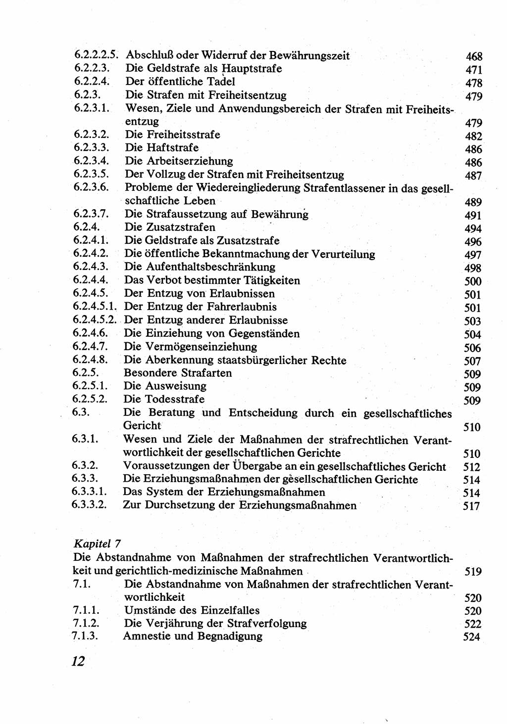 Strafrecht [Deutsche Demokratische Republik (DDR)], Allgemeiner Teil, Lehrbuch 1976, Seite 12 (Strafr. DDR AT Lb. 1976, S. 12)