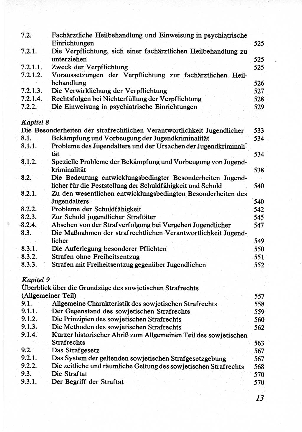 Strafrecht [Deutsche Demokratische Republik (DDR)], Allgemeiner Teil, Lehrbuch 1976, Seite 13 (Strafr. DDR AT Lb. 1976, S. 13)