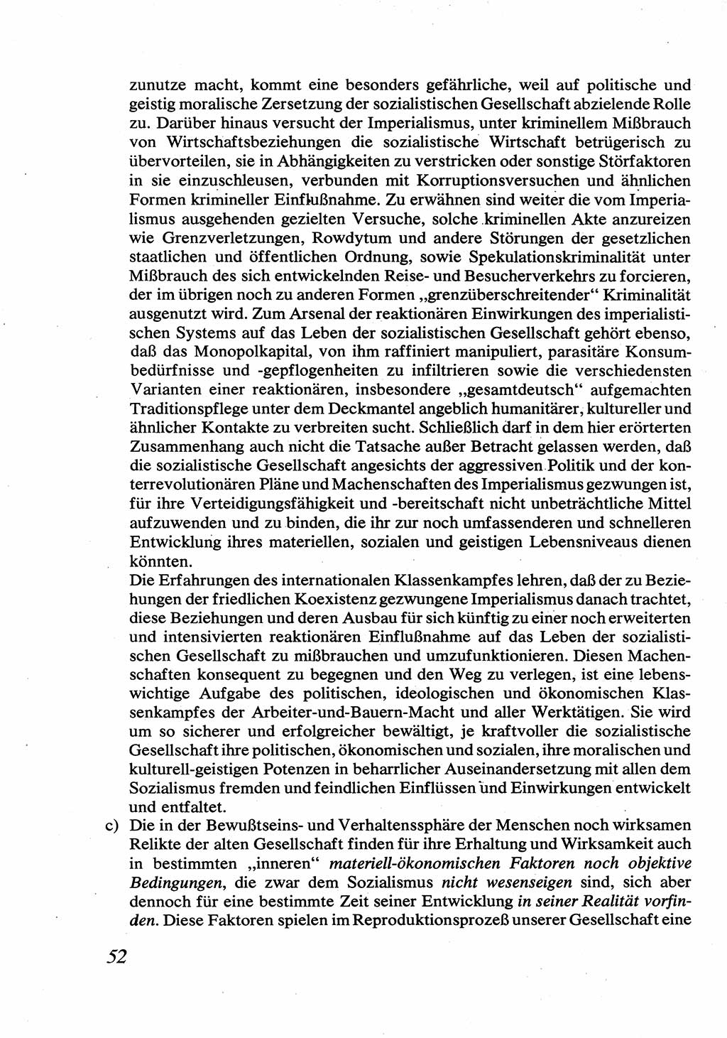 Strafrecht [Deutsche Demokratische Republik (DDR)], Allgemeiner Teil, Lehrbuch 1976, Seite 52 (Strafr. DDR AT Lb. 1976, S. 52)