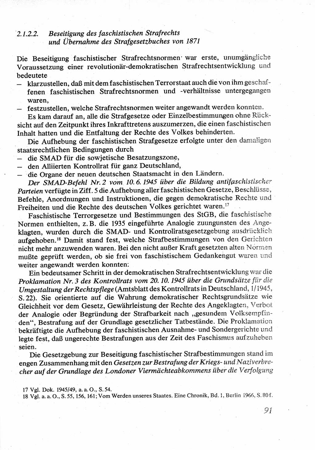Strafrecht [Deutsche Demokratische Republik (DDR)], Allgemeiner Teil, Lehrbuch 1976, Seite 91 (Strafr. DDR AT Lb. 1976, S. 91)