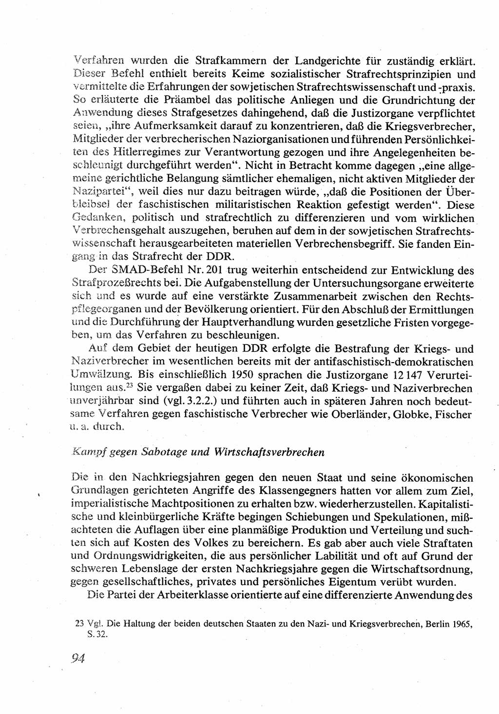 Strafrecht [Deutsche Demokratische Republik (DDR)], Allgemeiner Teil, Lehrbuch 1976, Seite 94 (Strafr. DDR AT Lb. 1976, S. 94)