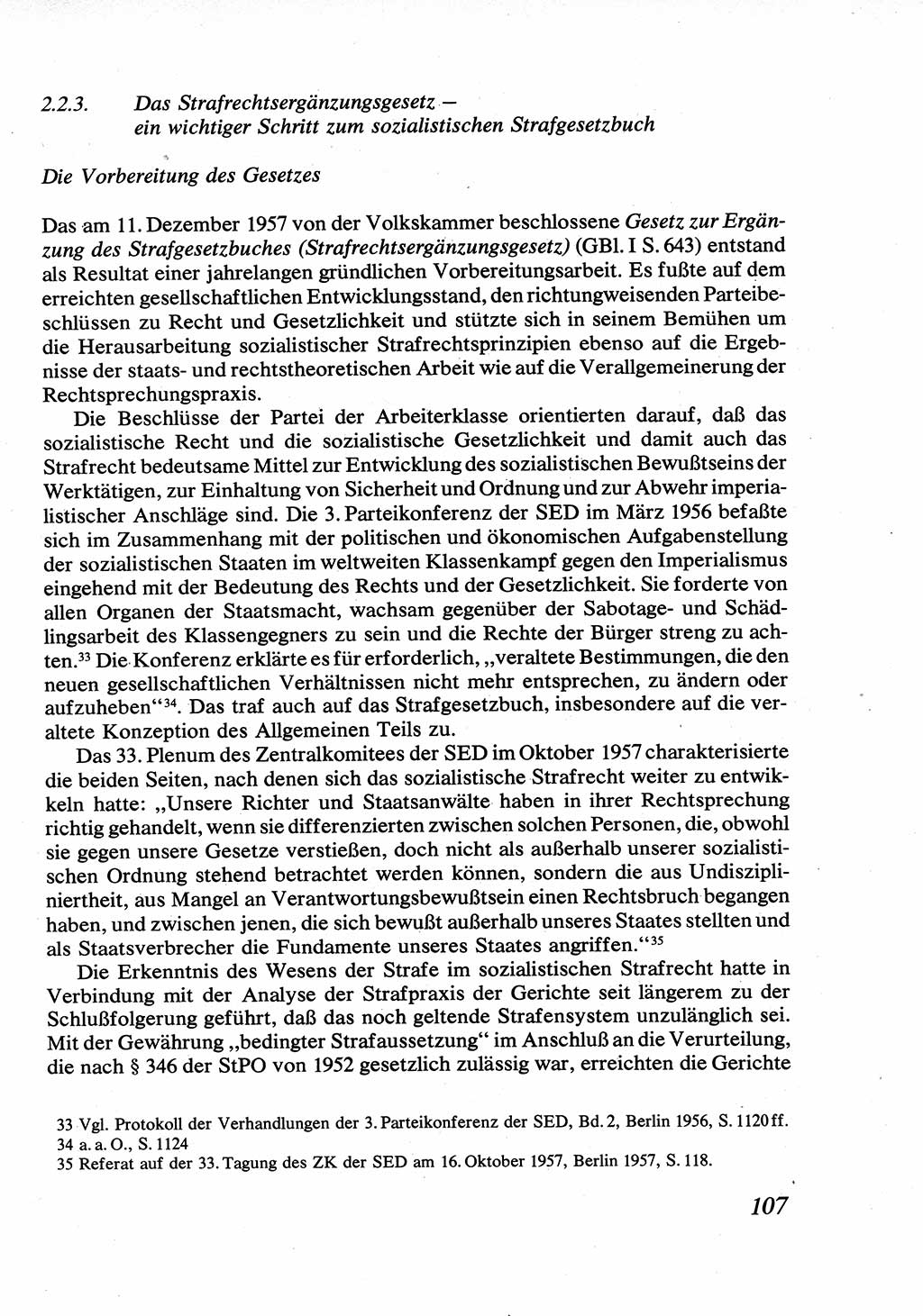 Strafrecht [Deutsche Demokratische Republik (DDR)], Allgemeiner Teil, Lehrbuch 1976, Seite 107 (Strafr. DDR AT Lb. 1976, S. 107)