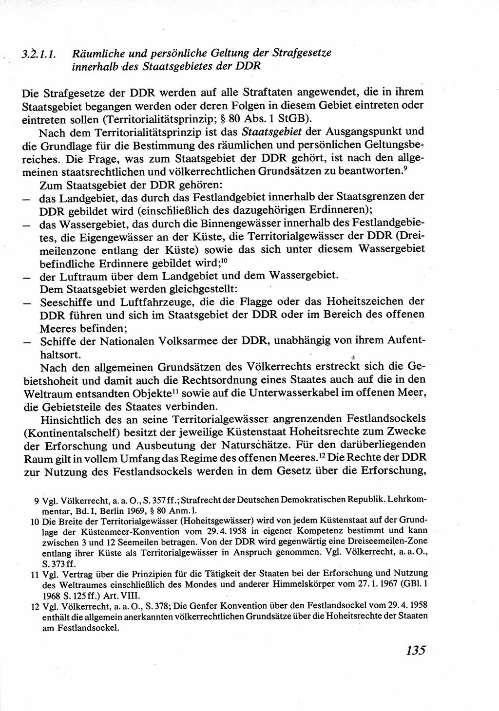 Strafrecht [Deutsche Demokratische Republik (DDR)], Allgemeiner Teil, Lehrbuch 1976, Seite 135 (Strafr. DDR AT Lb. 1976, S. 135)
