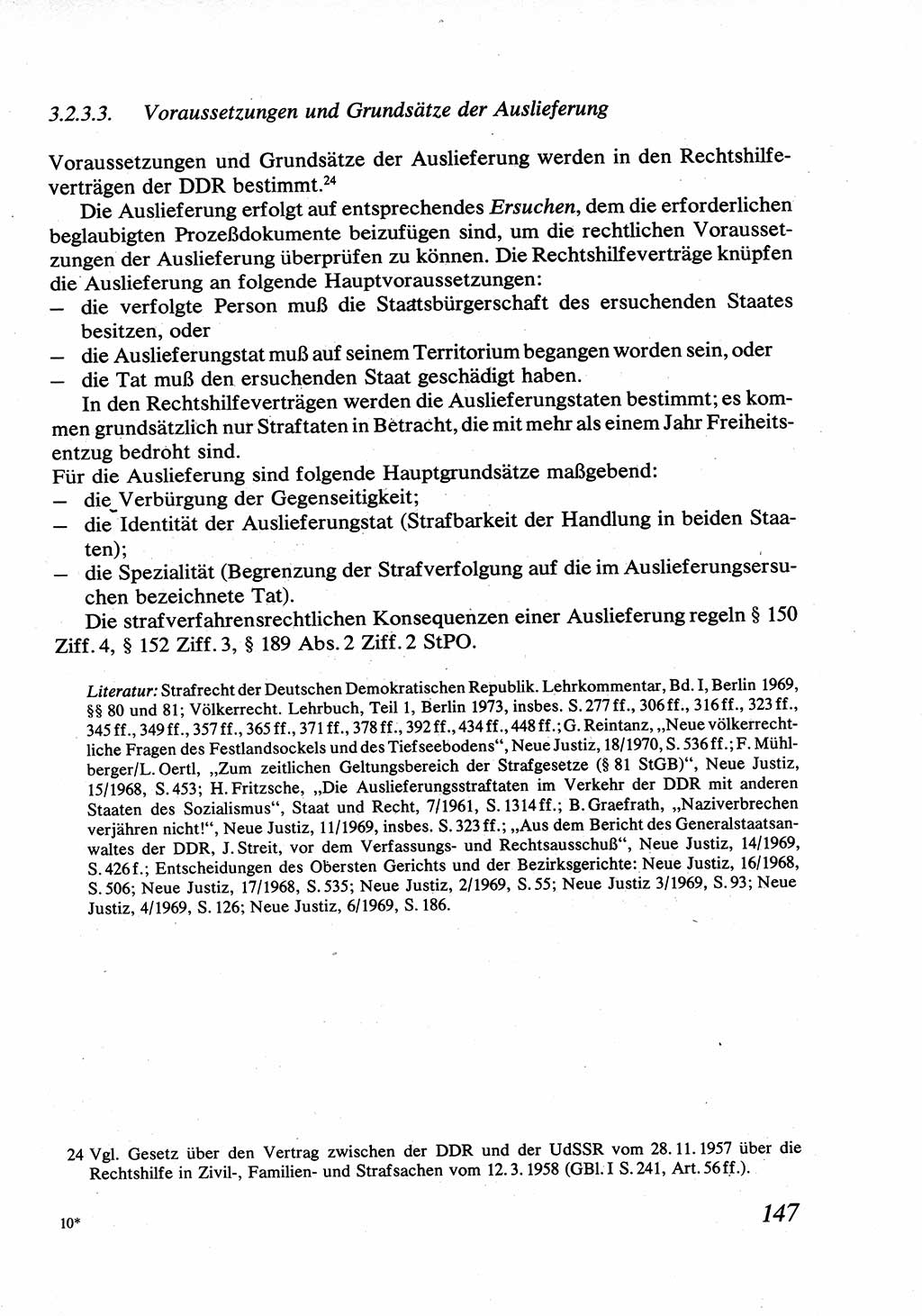 Strafrecht [Deutsche Demokratische Republik (DDR)], Allgemeiner Teil, Lehrbuch 1976, Seite 147 (Strafr. DDR AT Lb. 1976, S. 147)