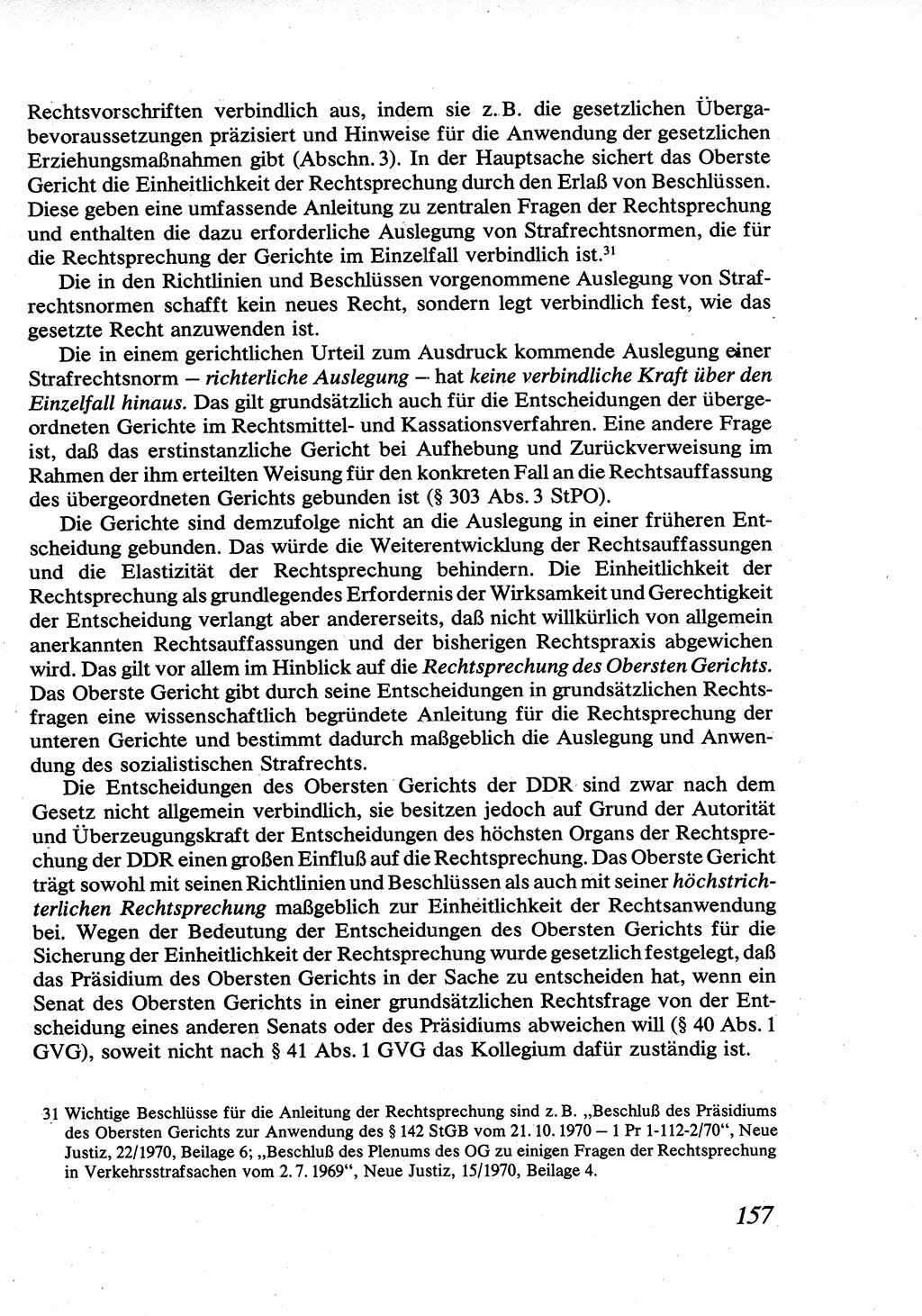 Strafrecht [Deutsche Demokratische Republik (DDR)], Allgemeiner Teil, Lehrbuch 1976, Seite 157 (Strafr. DDR AT Lb. 1976, S. 157)