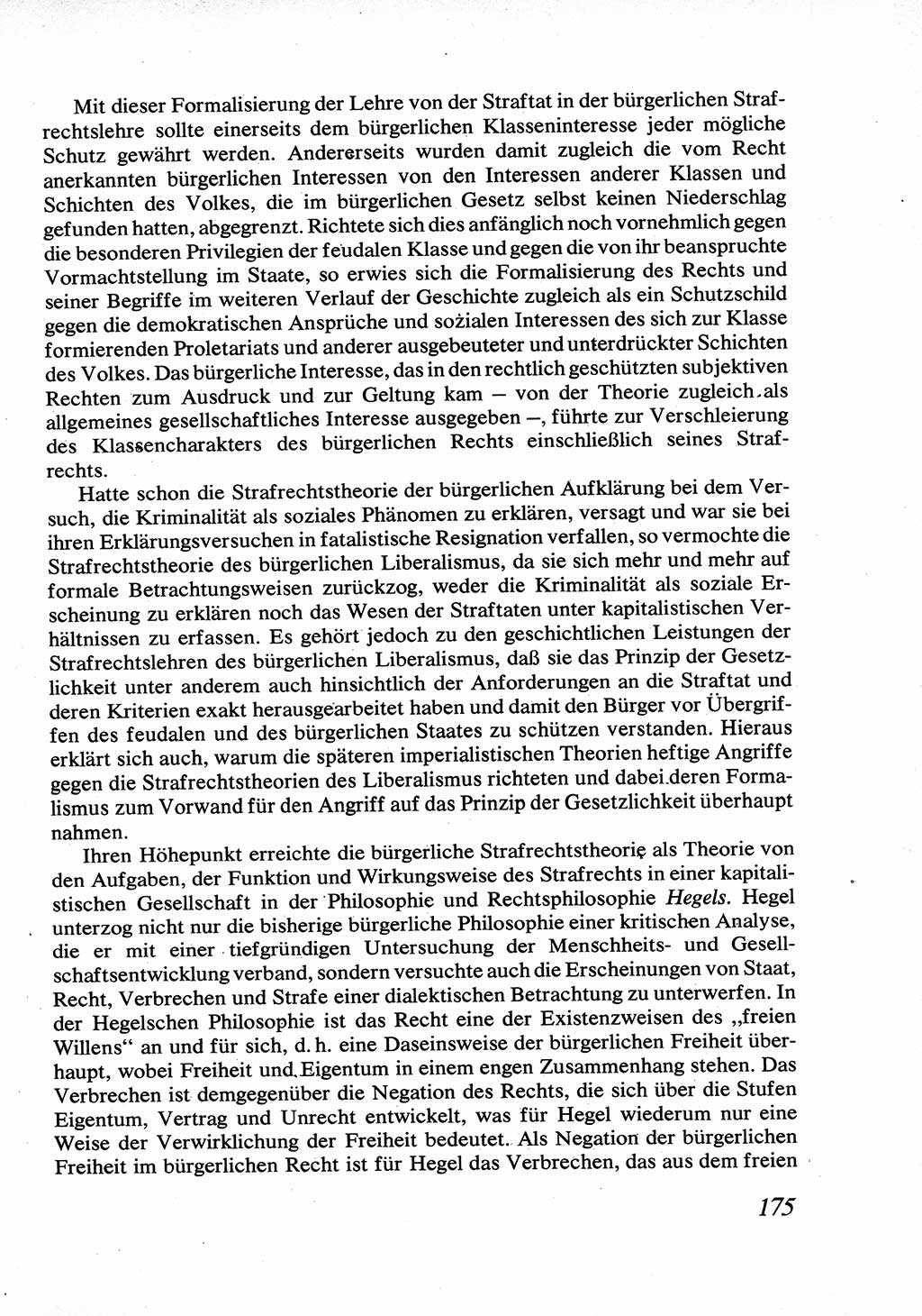 Strafrecht [Deutsche Demokratische Republik (DDR)], Allgemeiner Teil, Lehrbuch 1976, Seite 175 (Strafr. DDR AT Lb. 1976, S. 175)