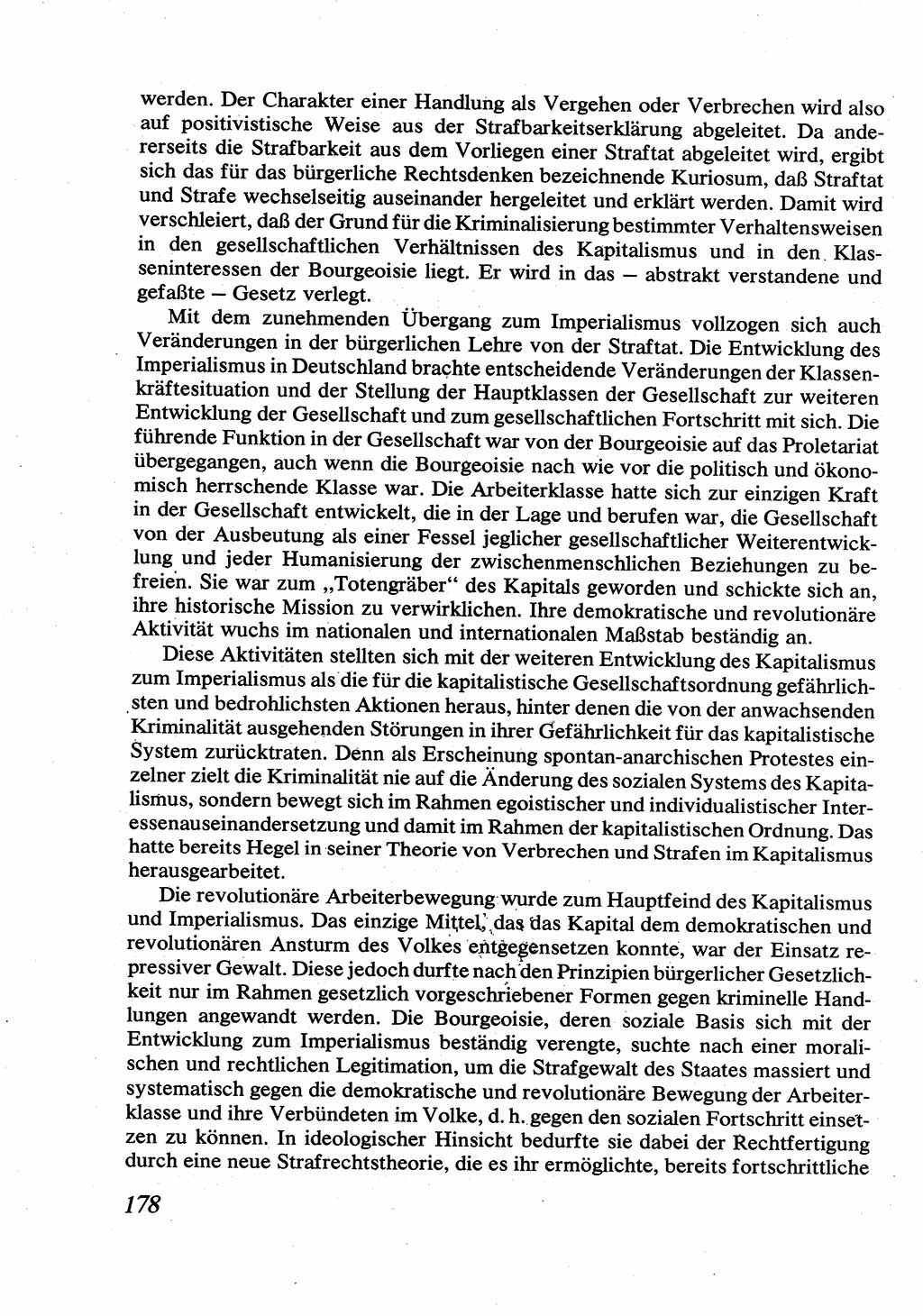 Strafrecht [Deutsche Demokratische Republik (DDR)], Allgemeiner Teil, Lehrbuch 1976, Seite 178 (Strafr. DDR AT Lb. 1976, S. 178)