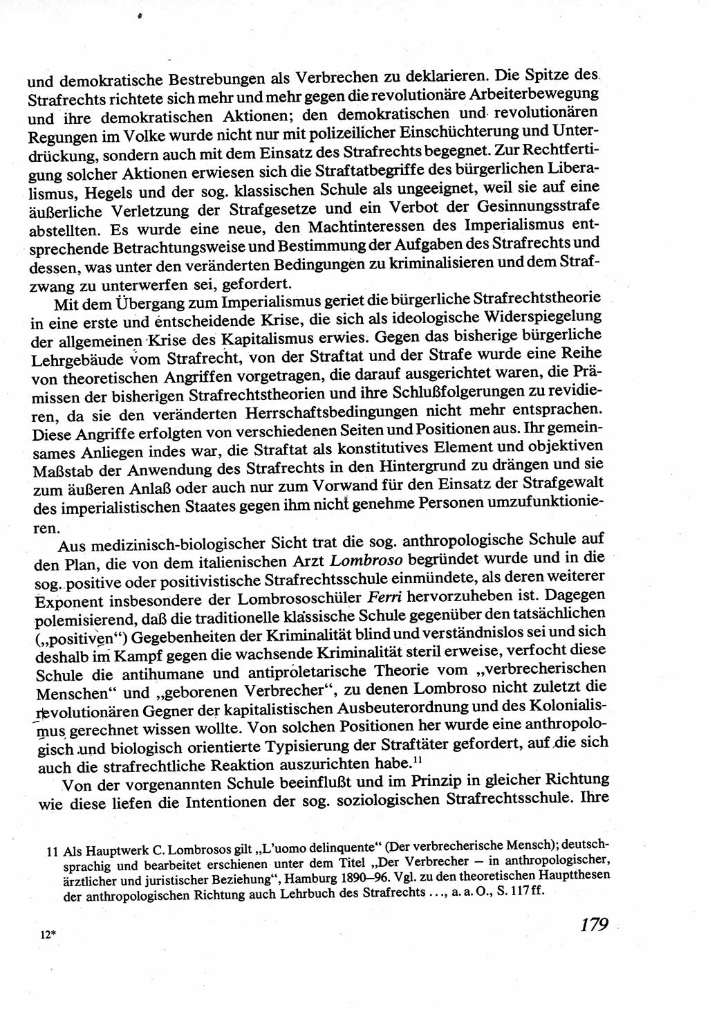 Strafrecht [Deutsche Demokratische Republik (DDR)], Allgemeiner Teil, Lehrbuch 1976, Seite 179 (Strafr. DDR AT Lb. 1976, S. 179)