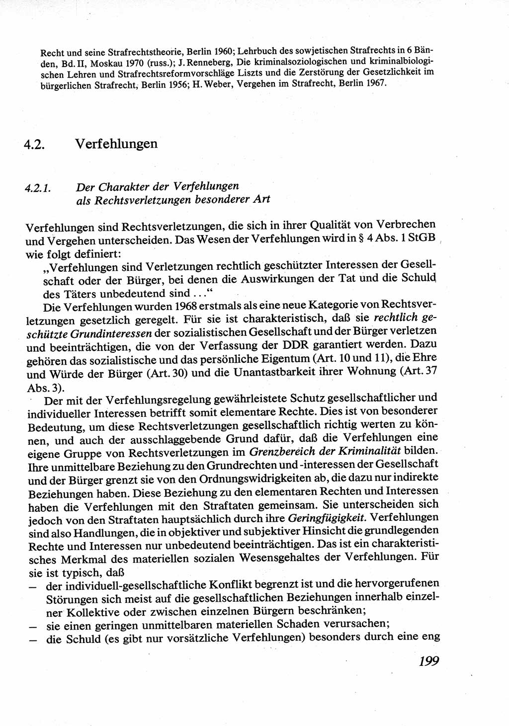 Strafrecht [Deutsche Demokratische Republik (DDR)], Allgemeiner Teil, Lehrbuch 1976, Seite 199 (Strafr. DDR AT Lb. 1976, S. 199)