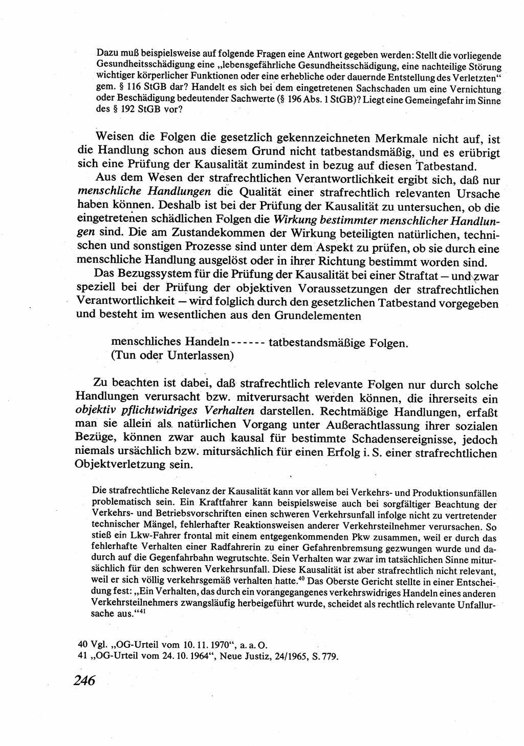 Strafrecht [Deutsche Demokratische Republik (DDR)], Allgemeiner Teil, Lehrbuch 1976, Seite 246 (Strafr. DDR AT Lb. 1976, S. 246)