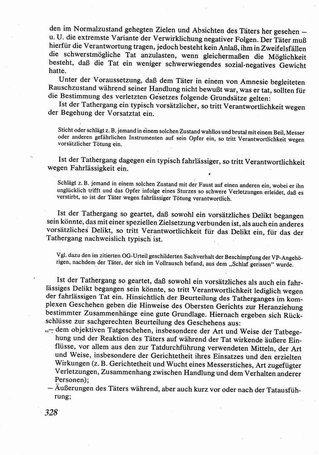 Strafrecht [Deutsche Demokratische Republik (DDR)], Allgemeiner Teil, Lehrbuch 1976, Seite 328 (Strafr. DDR AT Lb. 1976, S. 328)