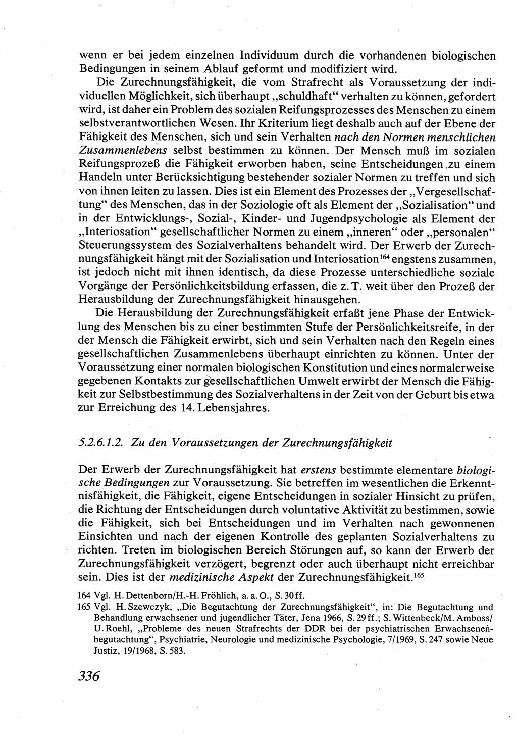 Strafrecht [Deutsche Demokratische Republik (DDR)], Allgemeiner Teil, Lehrbuch 1976, Seite 336 (Strafr. DDR AT Lb. 1976, S. 336)