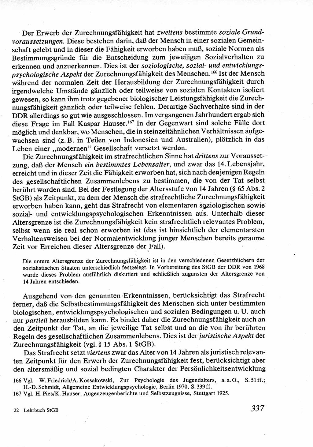 Strafrecht [Deutsche Demokratische Republik (DDR)], Allgemeiner Teil, Lehrbuch 1976, Seite 337 (Strafr. DDR AT Lb. 1976, S. 337)