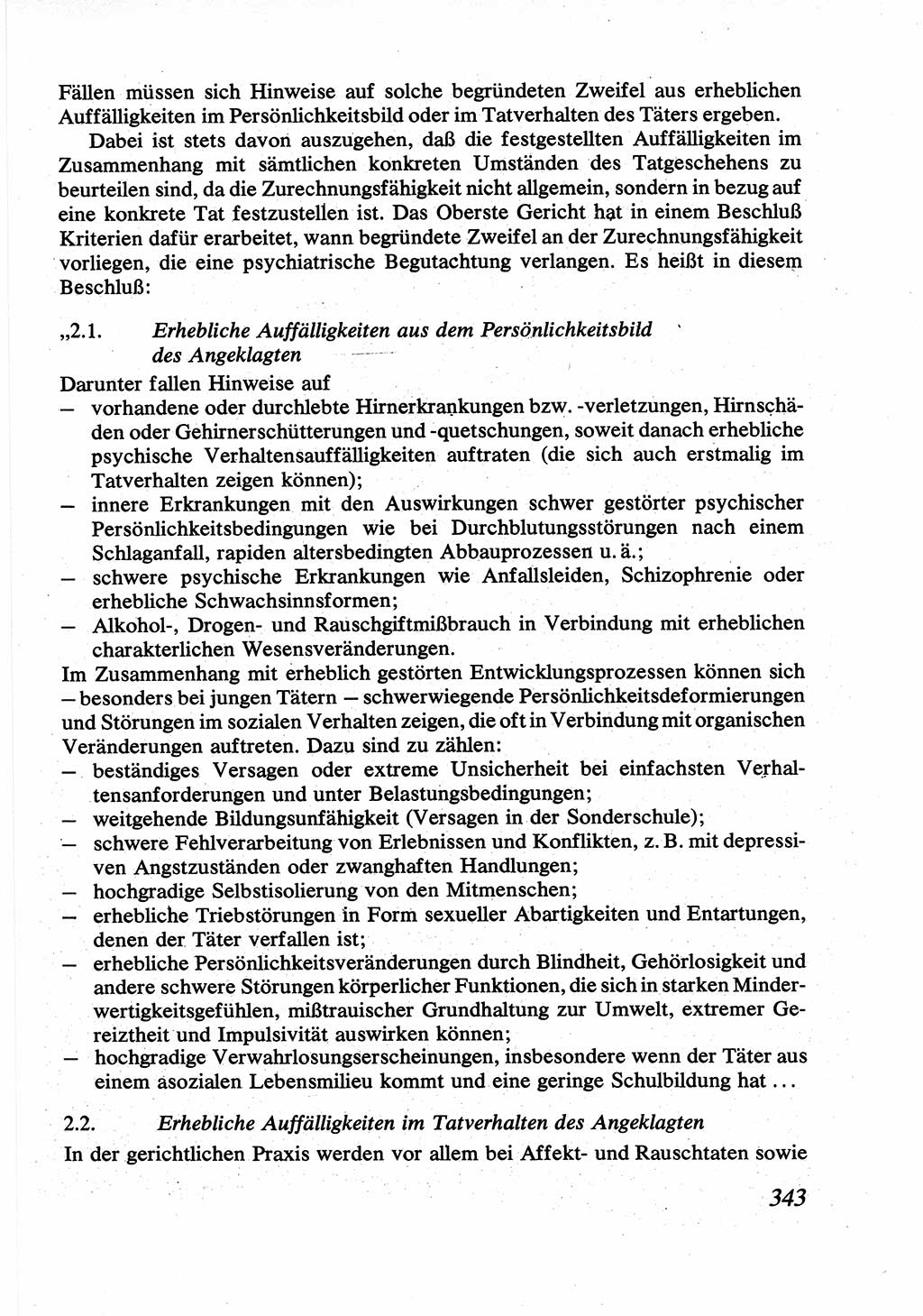 Strafrecht [Deutsche Demokratische Republik (DDR)], Allgemeiner Teil, Lehrbuch 1976, Seite 343 (Strafr. DDR AT Lb. 1976, S. 343)