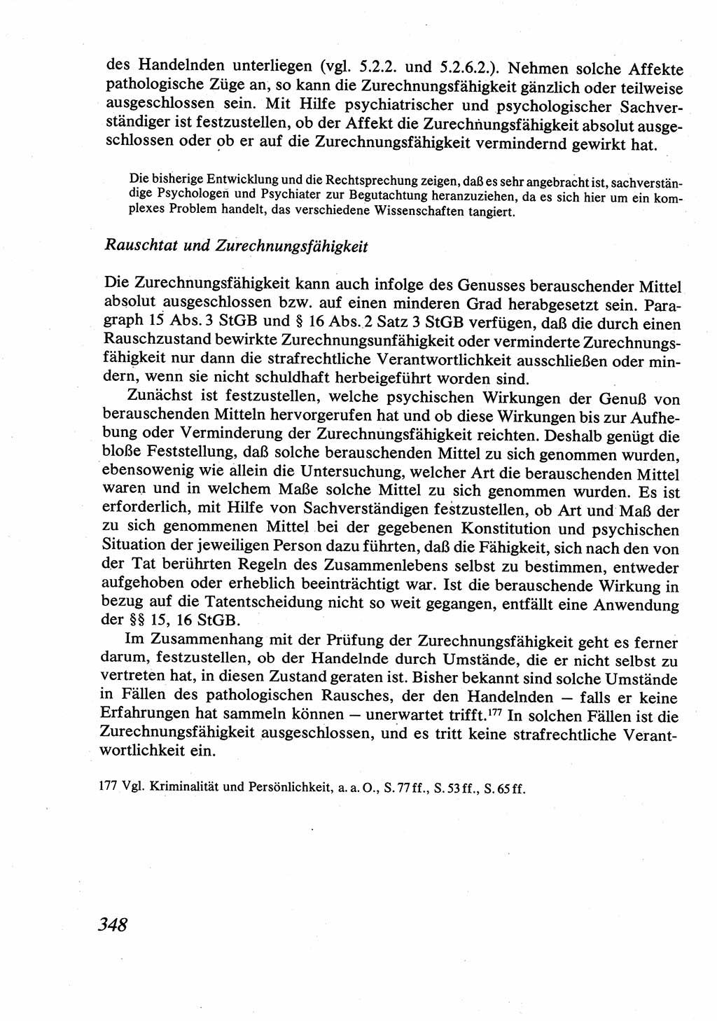 Strafrecht [Deutsche Demokratische Republik (DDR)], Allgemeiner Teil, Lehrbuch 1976, Seite 348 (Strafr. DDR AT Lb. 1976, S. 348)