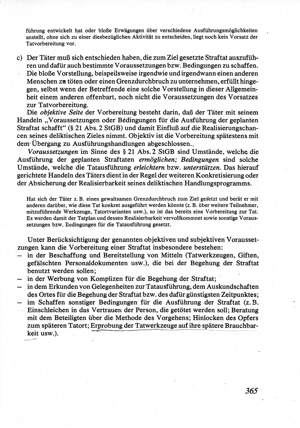 Strafrecht [Deutsche Demokratische Republik (DDR)], Allgemeiner Teil, Lehrbuch 1976, Seite 365 (Strafr. DDR AT Lb. 1976, S. 365)