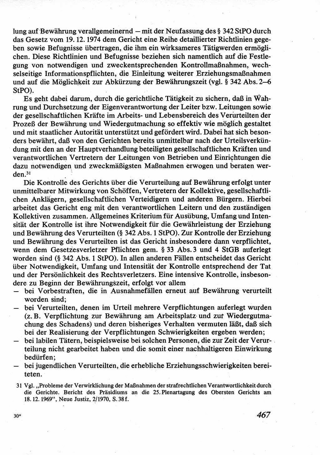 Strafrecht [Deutsche Demokratische Republik (DDR)], Allgemeiner Teil, Lehrbuch 1976, Seite 467 (Strafr. DDR AT Lb. 1976, S. 467)