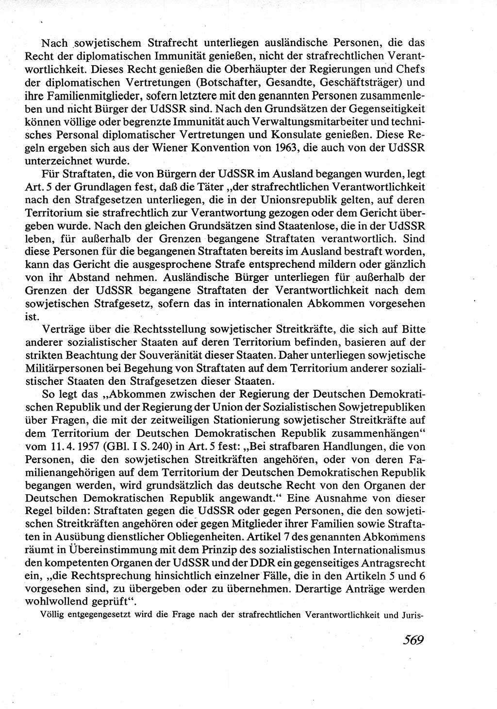 Strafrecht [Deutsche Demokratische Republik (DDR)], Allgemeiner Teil, Lehrbuch 1976, Seite 569 (Strafr. DDR AT Lb. 1976, S. 569)