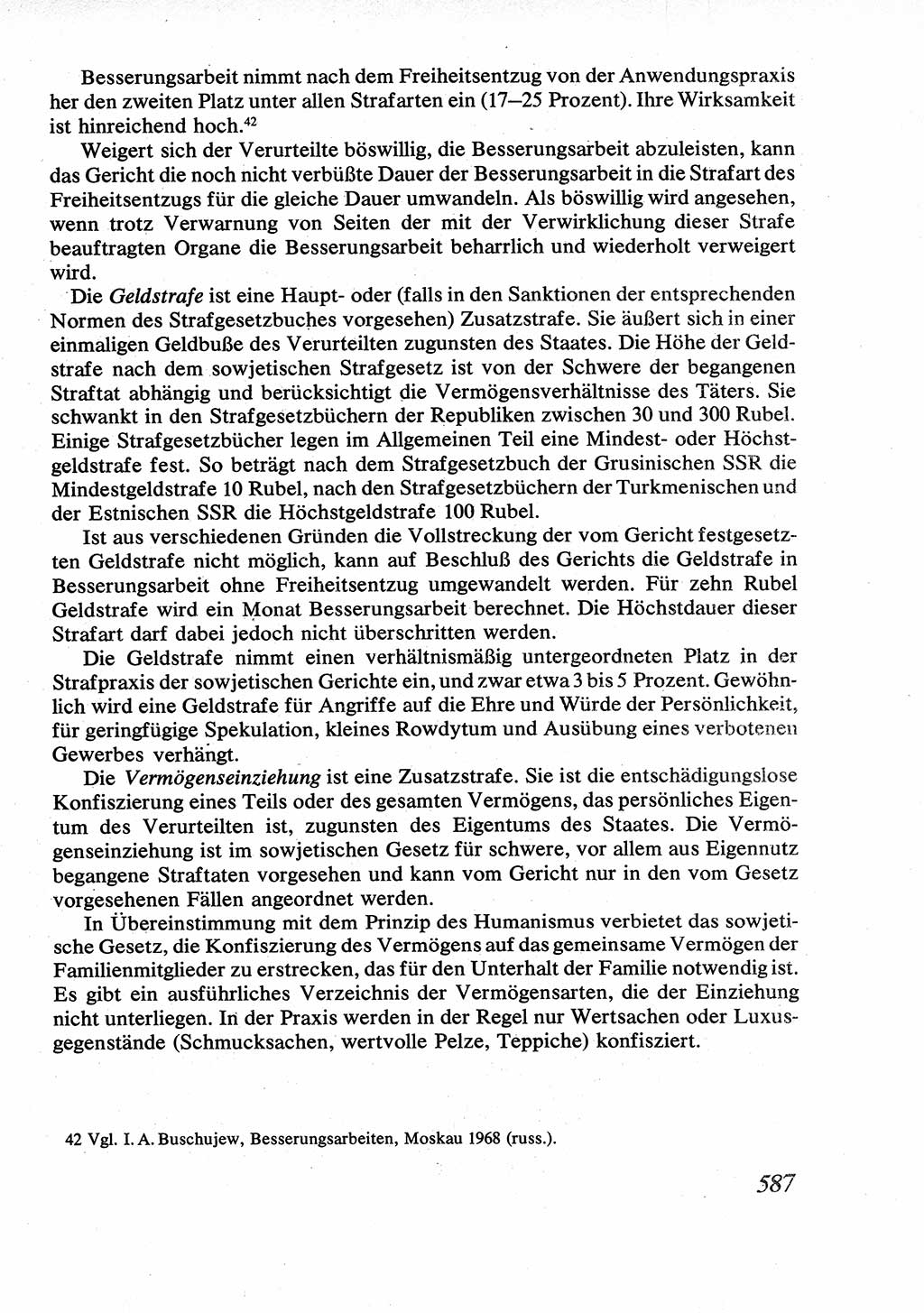 Strafrecht [Deutsche Demokratische Republik (DDR)], Allgemeiner Teil, Lehrbuch 1976, Seite 587 (Strafr. DDR AT Lb. 1976, S. 587)
