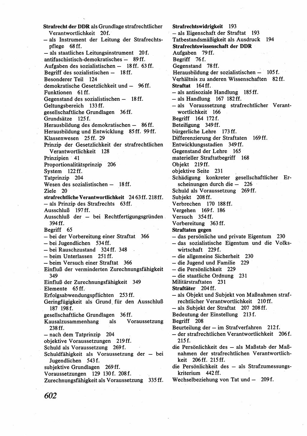 Strafrecht [Deutsche Demokratische Republik (DDR)], Allgemeiner Teil, Lehrbuch 1976, Seite 602 (Strafr. DDR AT Lb. 1976, S. 602)