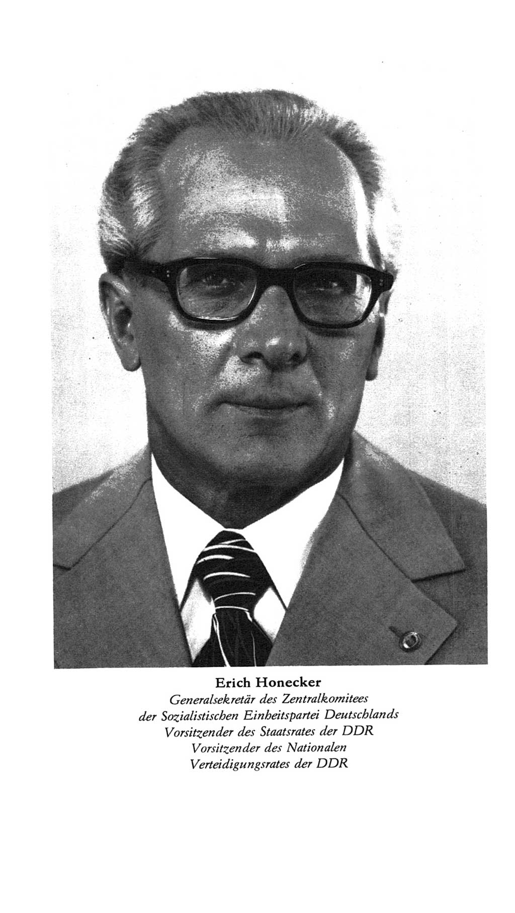 Volkskammer (VK) der Deutschen Demokratischen Republik (DDR), 7. Wahlperiode 1976-1981, Seite 7 (VK. DDR 7. WP. 1976-1981, S. 7)