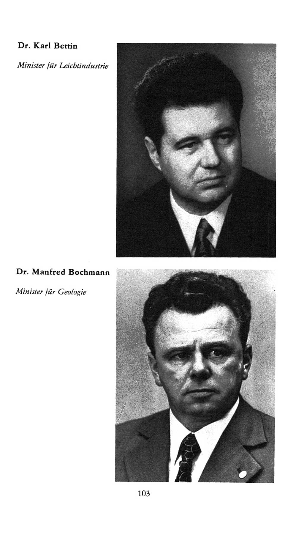 Volkskammer (VK) der Deutschen Demokratischen Republik (DDR), 7. Wahlperiode 1976-1981, Seite 103 (VK. DDR 7. WP. 1976-1981, S. 103)