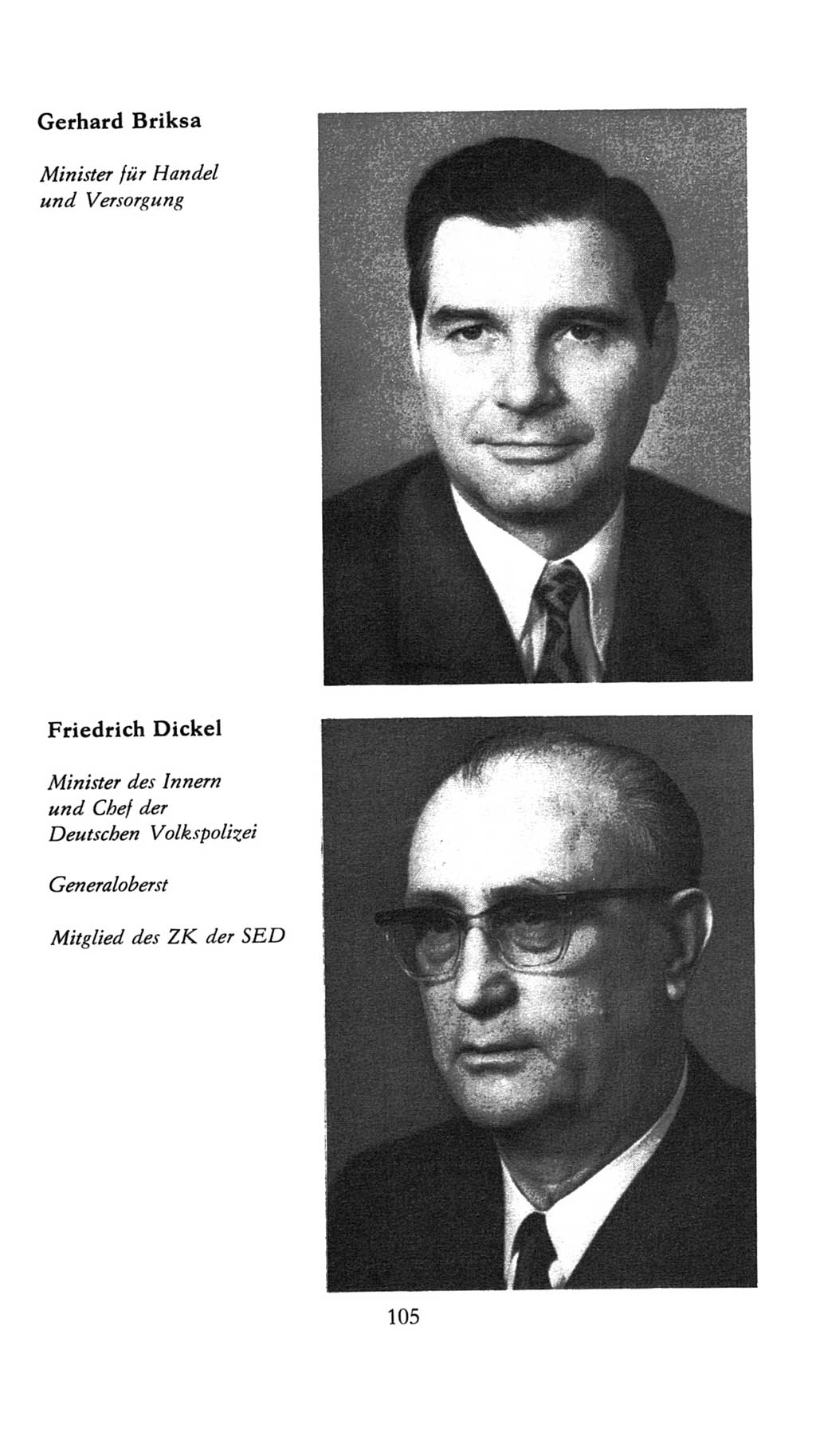 Volkskammer (VK) der Deutschen Demokratischen Republik (DDR), 7. Wahlperiode 1976-1981, Seite 105 (VK. DDR 7. WP. 1976-1981, S. 105)