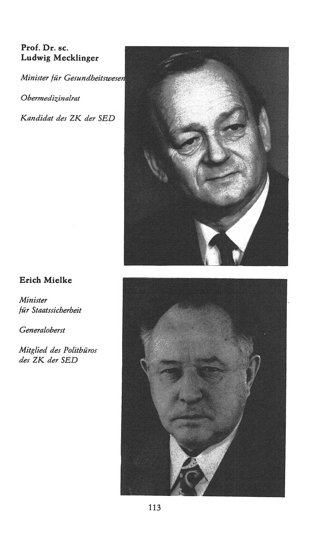 Volkskammer (VK) der Deutschen Demokratischen Republik (DDR), 7. Wahlperiode 1976-1981, Seite 113 (VK. DDR 7. WP. 1976-1981, S. 113)