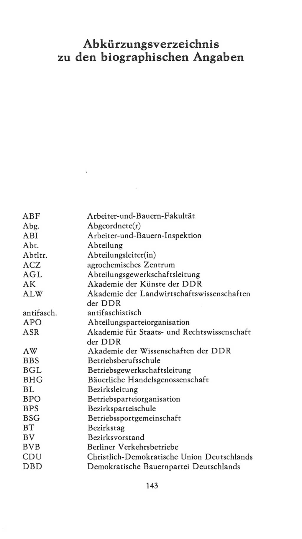 Volkskammer (VK) der Deutschen Demokratischen Republik (DDR), 7. Wahlperiode 1976-1981, Seite 143 (VK. DDR 7. WP. 1976-1981, S. 143)