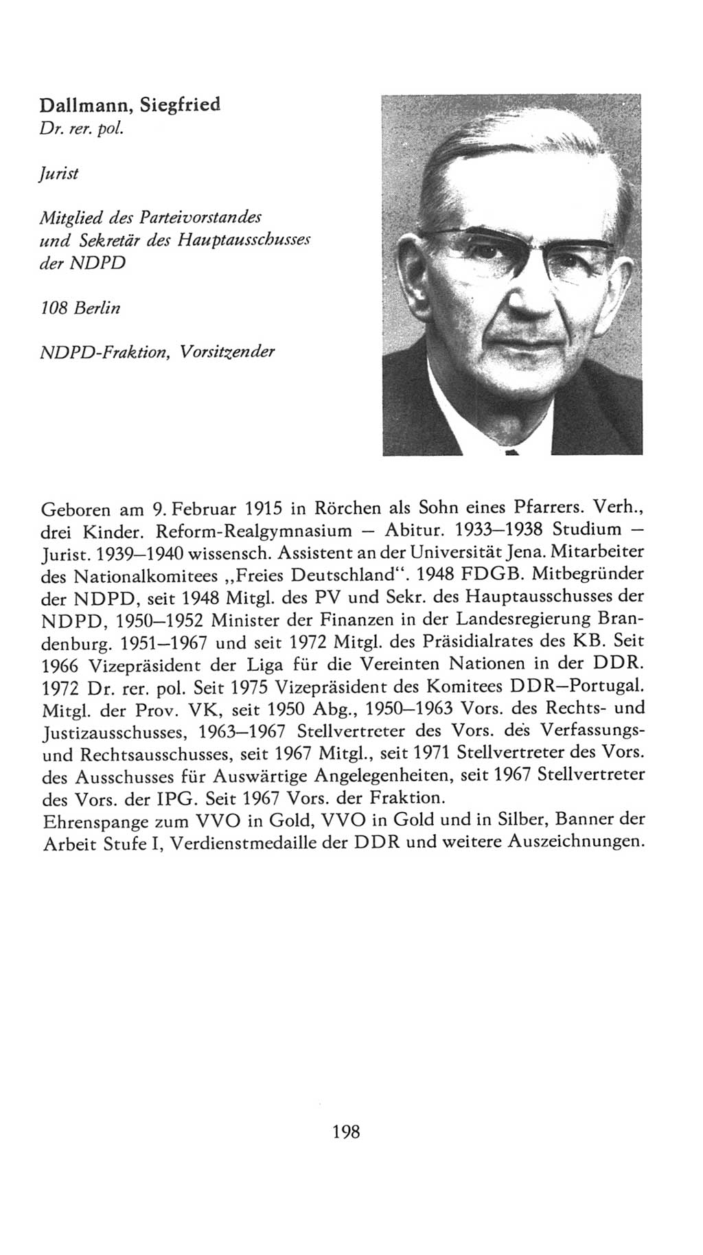 Volkskammer (VK) der Deutschen Demokratischen Republik (DDR), 7. Wahlperiode 1976-1981, Seite 198 (VK. DDR 7. WP. 1976-1981, S. 198)