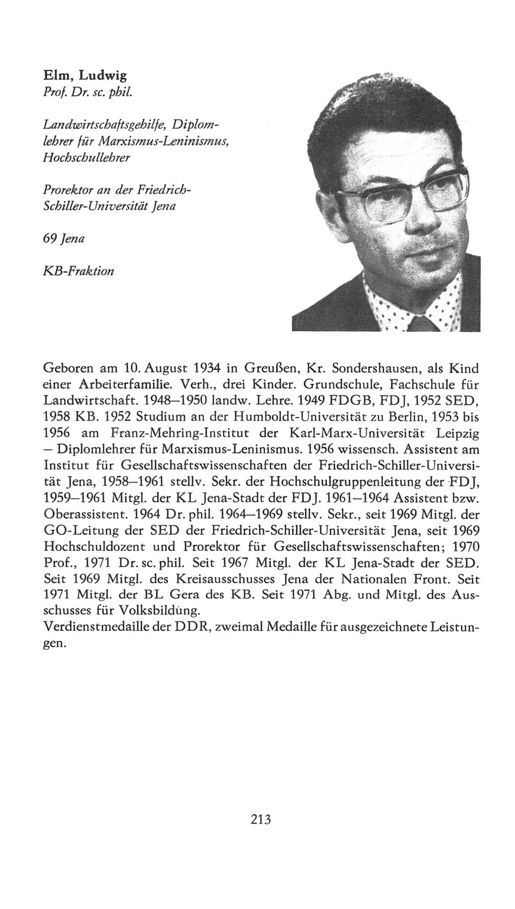 Volkskammer (VK) der Deutschen Demokratischen Republik (DDR), 7. Wahlperiode 1976-1981, Seite 213 (VK. DDR 7. WP. 1976-1981, S. 213)
