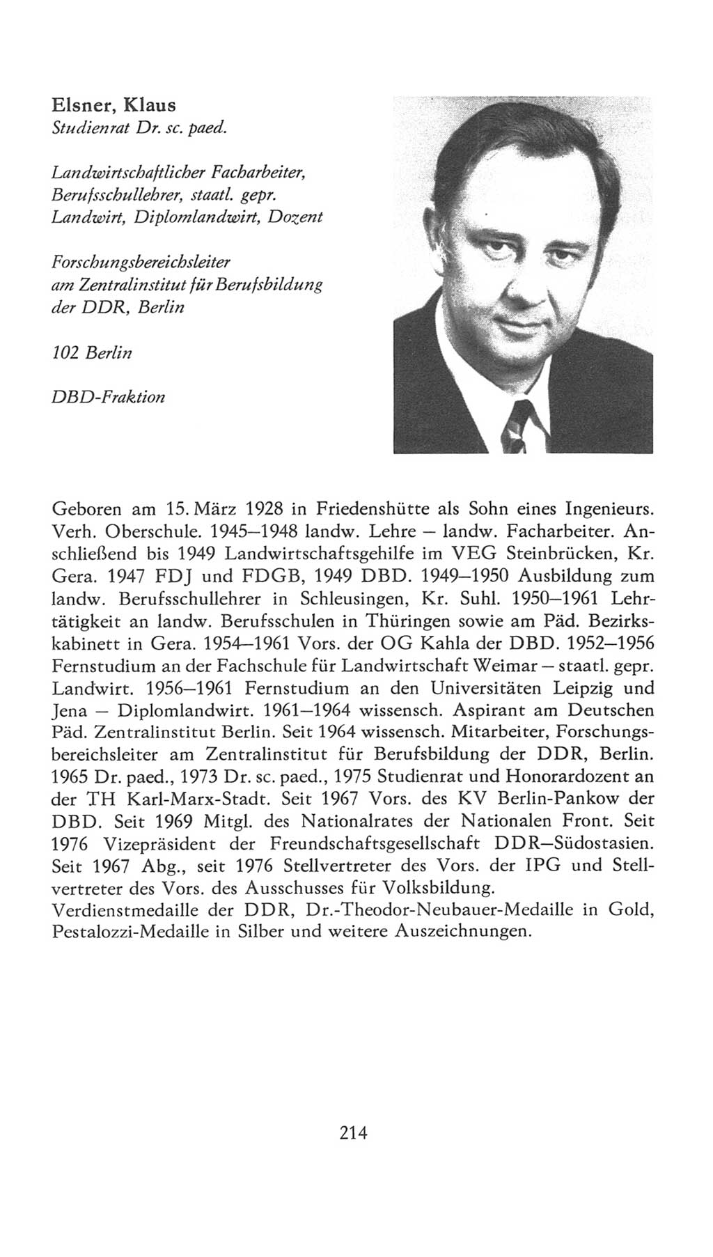 Volkskammer (VK) der Deutschen Demokratischen Republik (DDR), 7. Wahlperiode 1976-1981, Seite 214 (VK. DDR 7. WP. 1976-1981, S. 214)