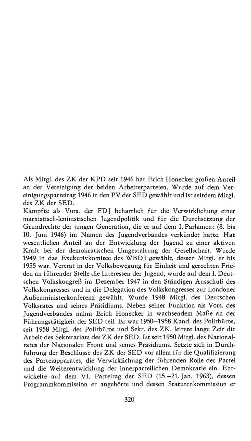 Volkskammer (VK) der Deutschen Demokratischen Republik (DDR), 7. Wahlperiode 1976-1981, Seite 320 (VK. DDR 7. WP. 1976-1981, S. 320)