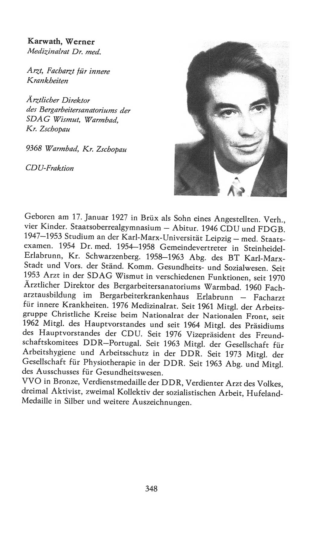 Volkskammer (VK) der Deutschen Demokratischen Republik (DDR), 7. Wahlperiode 1976-1981, Seite 348 (VK. DDR 7. WP. 1976-1981, S. 348)