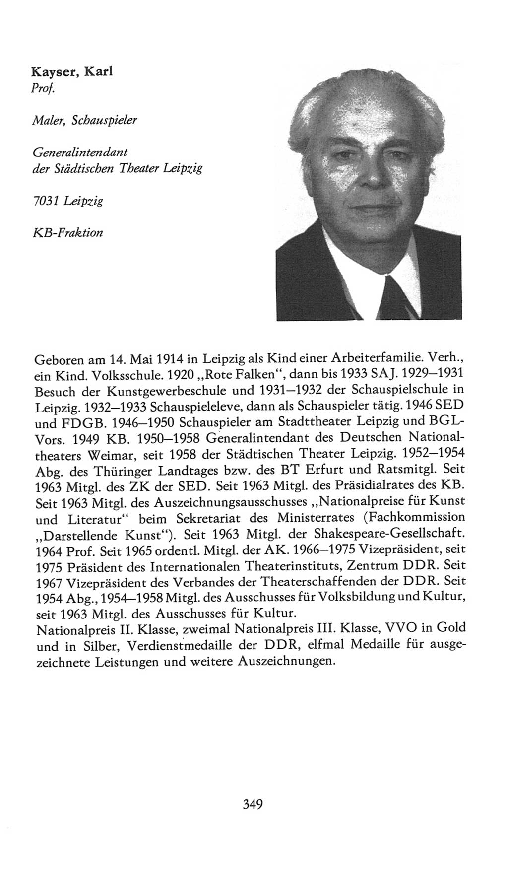 Volkskammer (VK) der Deutschen Demokratischen Republik (DDR), 7. Wahlperiode 1976-1981, Seite 349 (VK. DDR 7. WP. 1976-1981, S. 349)