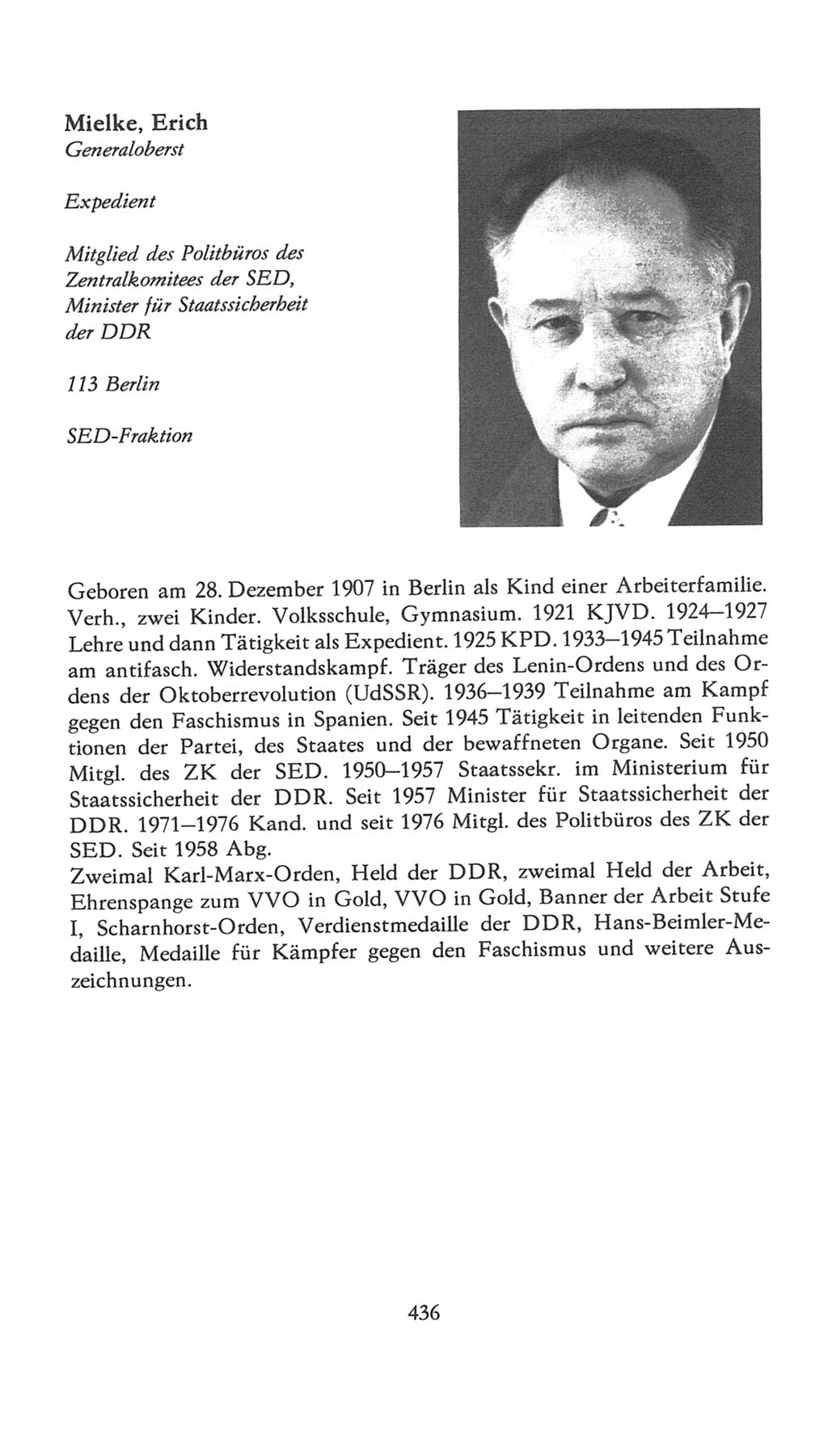 Volkskammer (VK) der Deutschen Demokratischen Republik (DDR), 7. Wahlperiode 1976-1981, Seite 436 (VK. DDR 7. WP. 1976-1981, S. 436)