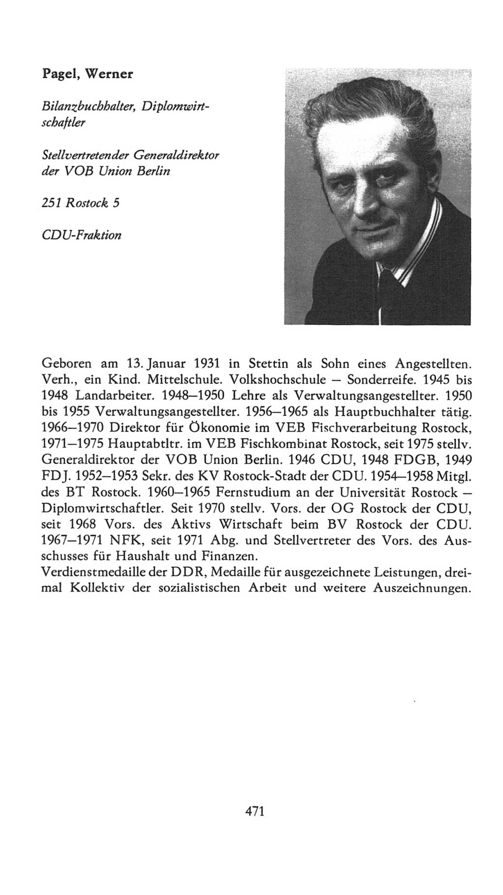 Volkskammer (VK) der Deutschen Demokratischen Republik (DDR), 7. Wahlperiode 1976-1981, Seite 471 (VK. DDR 7. WP. 1976-1981, S. 471)