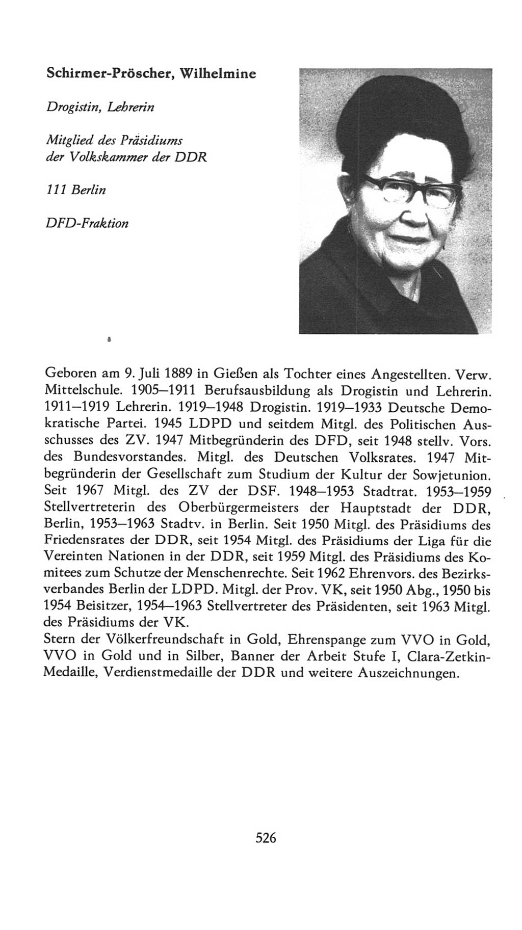 Volkskammer (VK) der Deutschen Demokratischen Republik (DDR), 7. Wahlperiode 1976-1981, Seite 526 (VK. DDR 7. WP. 1976-1981, S. 526)
