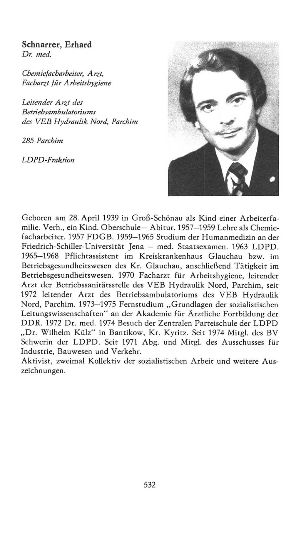 Volkskammer (VK) der Deutschen Demokratischen Republik (DDR), 7. Wahlperiode 1976-1981, Seite 532 (VK. DDR 7. WP. 1976-1981, S. 532)