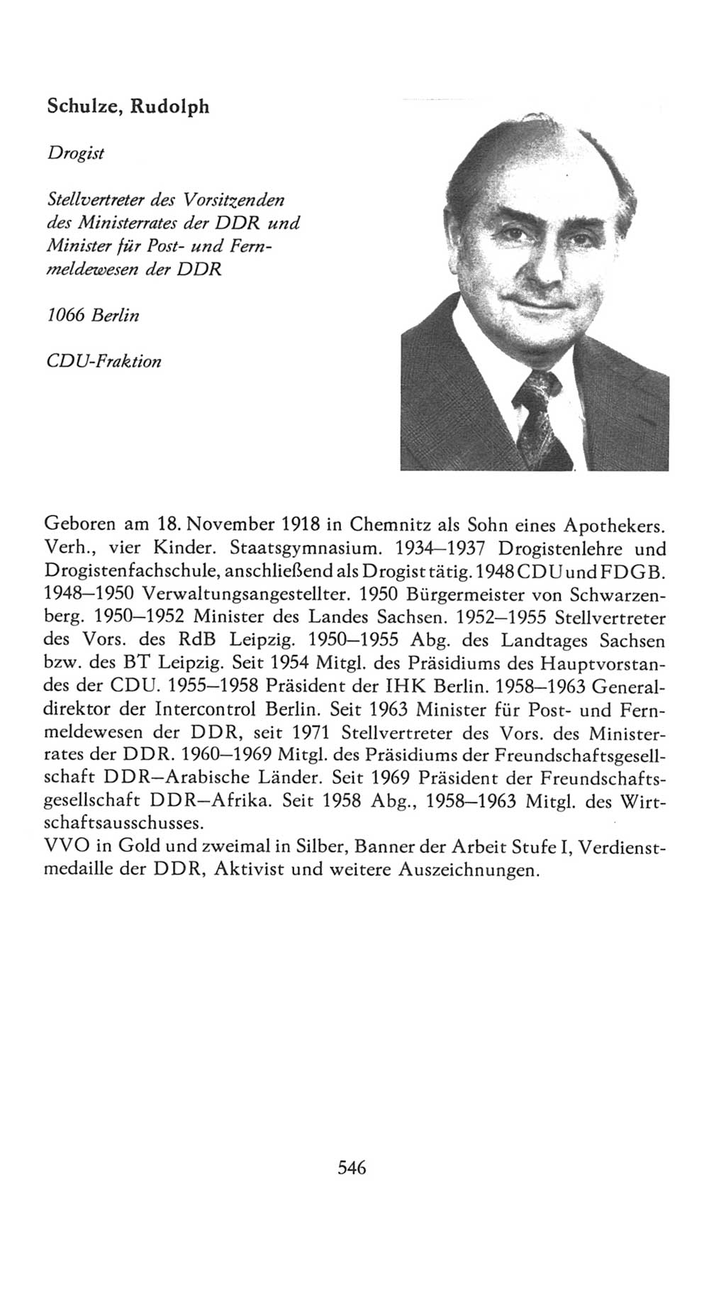 Volkskammer (VK) der Deutschen Demokratischen Republik (DDR), 7. Wahlperiode 1976-1981, Seite 546 (VK. DDR 7. WP. 1976-1981, S. 546)