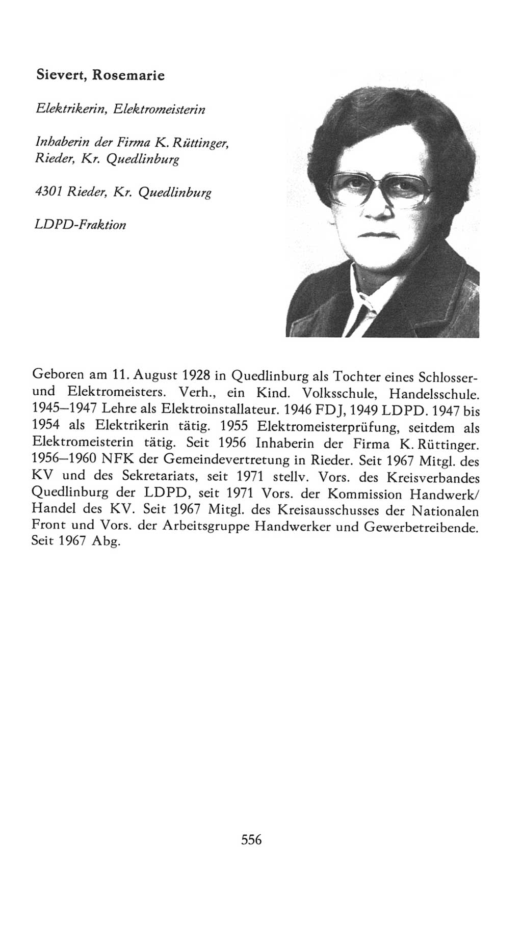 Volkskammer (VK) der Deutschen Demokratischen Republik (DDR), 7. Wahlperiode 1976-1981, Seite 556 (VK. DDR 7. WP. 1976-1981, S. 556)