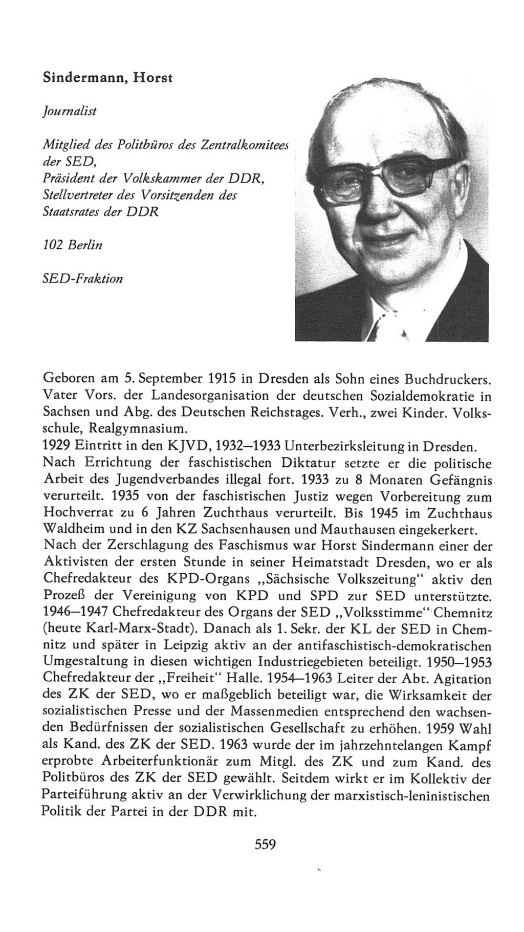 Volkskammer (VK) der Deutschen Demokratischen Republik (DDR), 7. Wahlperiode 1976-1981, Seite 559 (VK. DDR 7. WP. 1976-1981, S. 559)