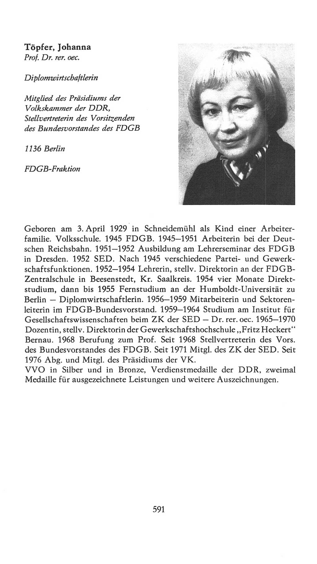 Volkskammer (VK) der Deutschen Demokratischen Republik (DDR), 7. Wahlperiode 1976-1981, Seite 591 (VK. DDR 7. WP. 1976-1981, S. 591)