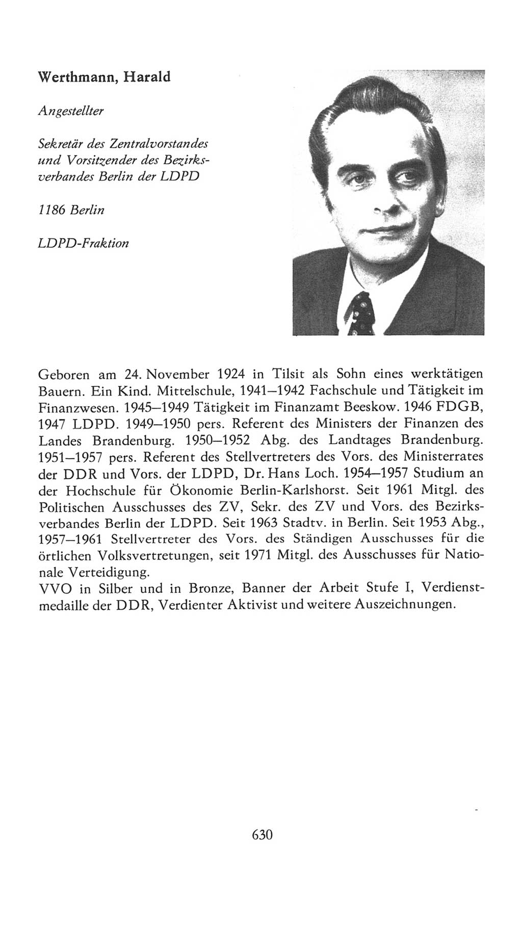 Volkskammer (VK) der Deutschen Demokratischen Republik (DDR), 7. Wahlperiode 1976-1981, Seite 630 (VK. DDR 7. WP. 1976-1981, S. 630)