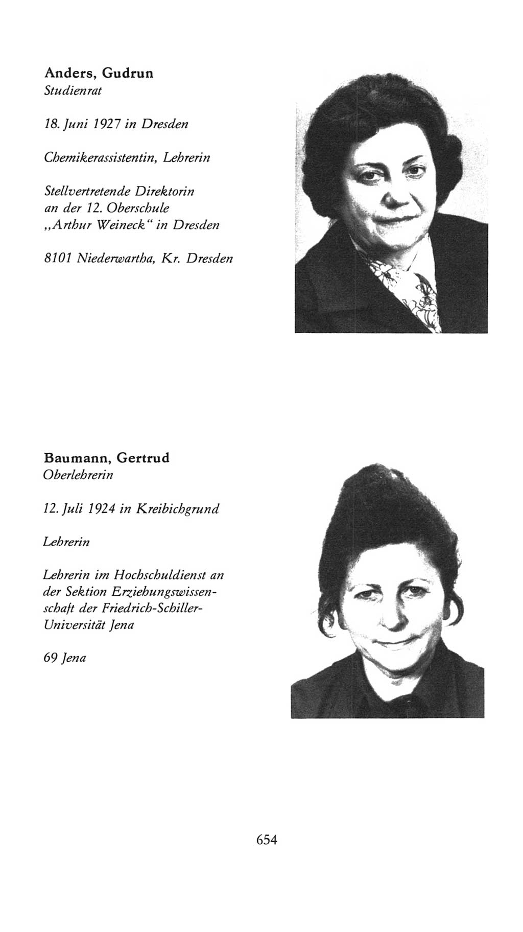 Volkskammer (VK) der Deutschen Demokratischen Republik (DDR), 7. Wahlperiode 1976-1981, Seite 654 (VK. DDR 7. WP. 1976-1981, S. 654)