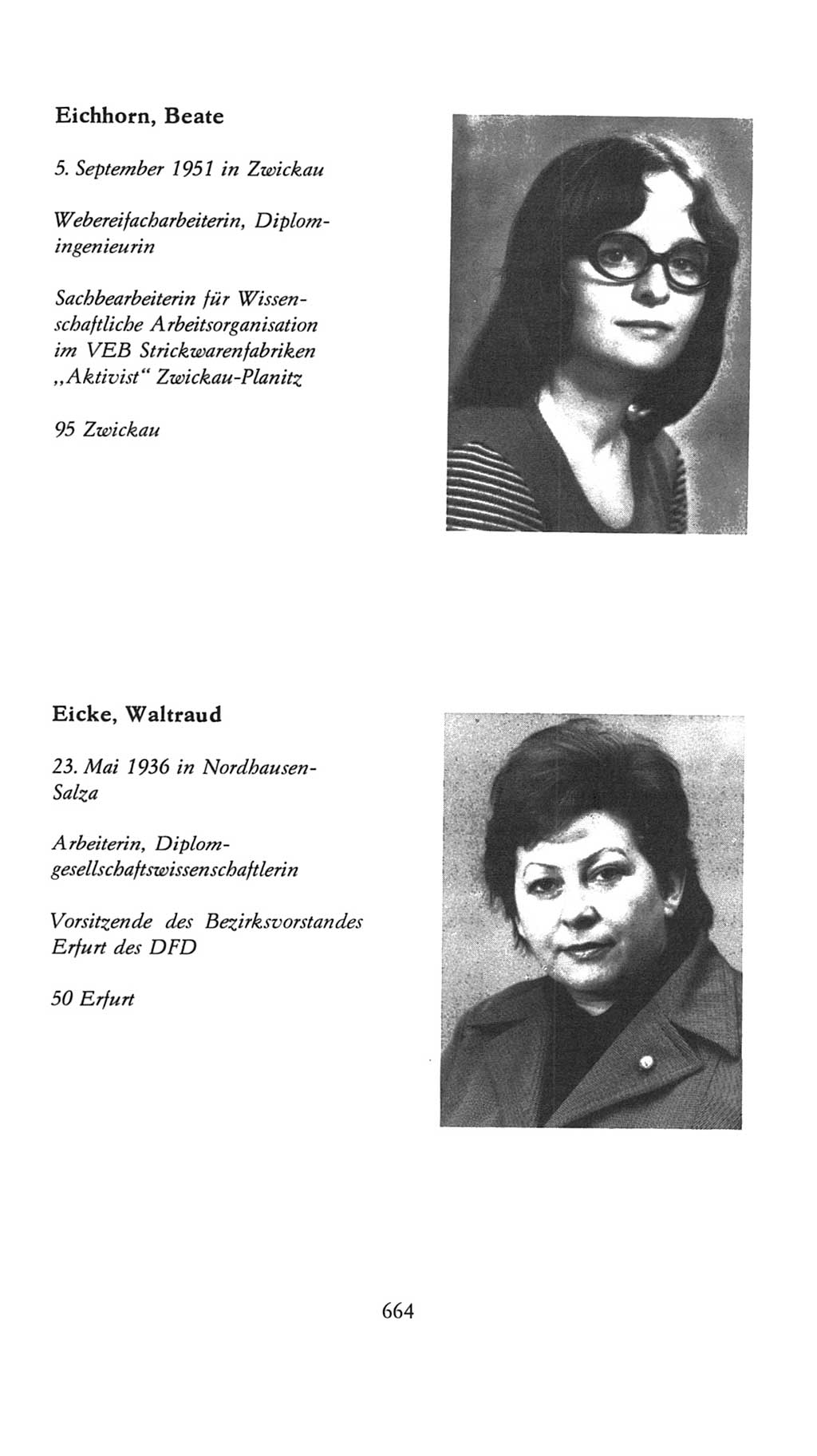 Volkskammer (VK) der Deutschen Demokratischen Republik (DDR), 7. Wahlperiode 1976-1981, Seite 664 (VK. DDR 7. WP. 1976-1981, S. 664)