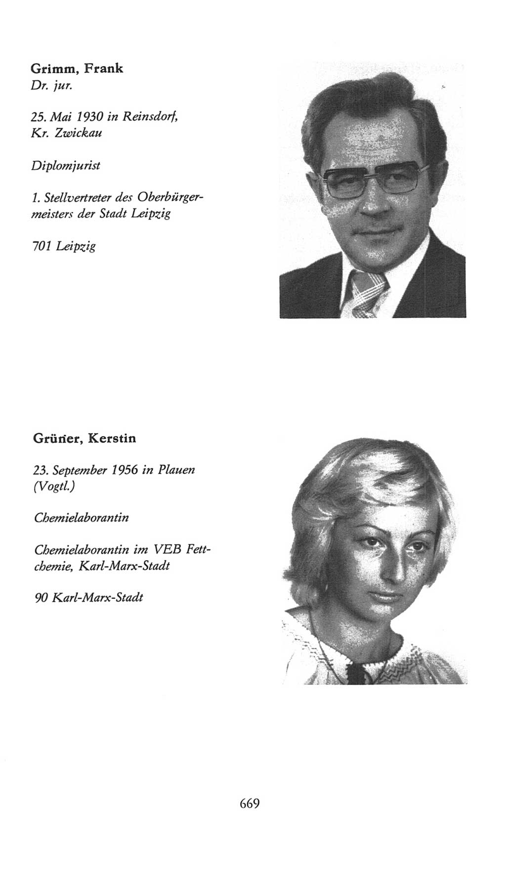 Volkskammer (VK) der Deutschen Demokratischen Republik (DDR), 7. Wahlperiode 1976-1981, Seite 669 (VK. DDR 7. WP. 1976-1981, S. 669)