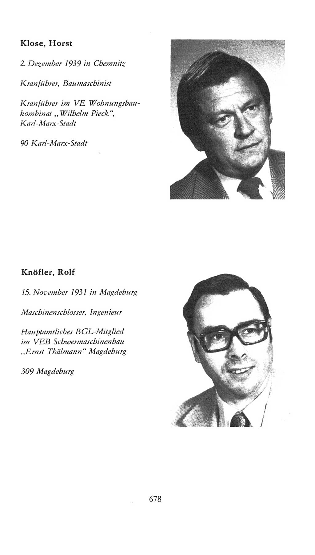 Volkskammer (VK) der Deutschen Demokratischen Republik (DDR), 7. Wahlperiode 1976-1981, Seite 678 (VK. DDR 7. WP. 1976-1981, S. 678)