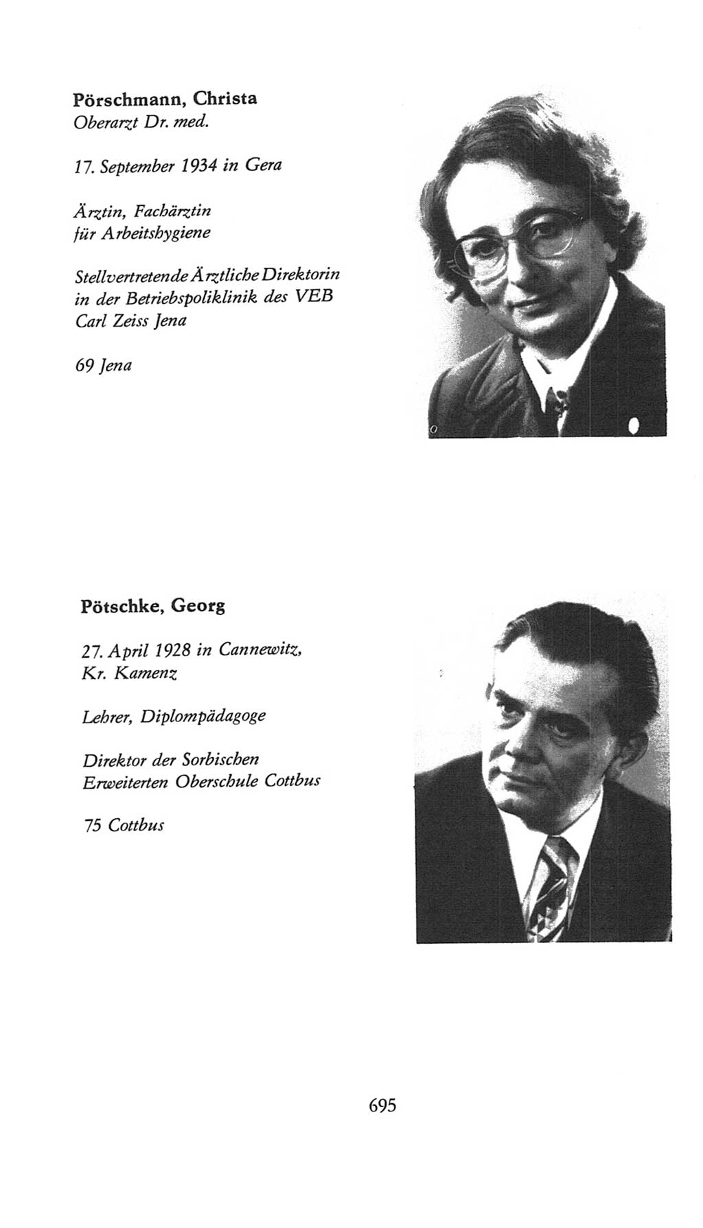 Volkskammer (VK) der Deutschen Demokratischen Republik (DDR), 7. Wahlperiode 1976-1981, Seite 695 (VK. DDR 7. WP. 1976-1981, S. 695)